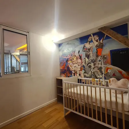 Beautiful Spacious Loft In The 20th Paris